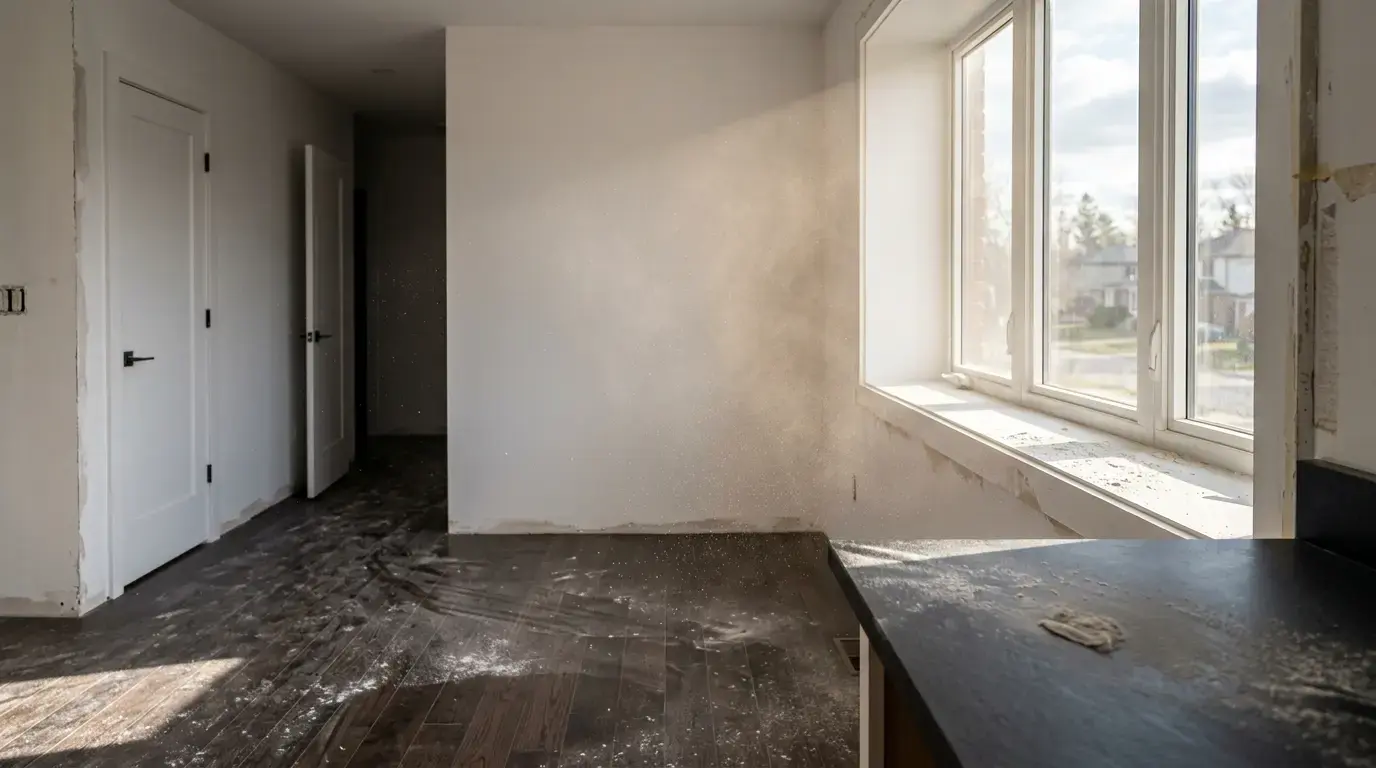 Why construction dust keeps coming back